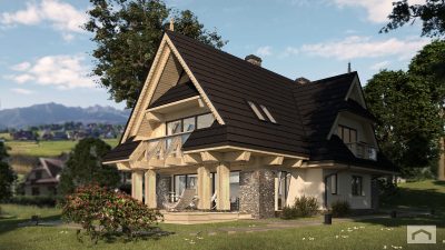 Projekt domu jednorodzinnego Zakopane architekt